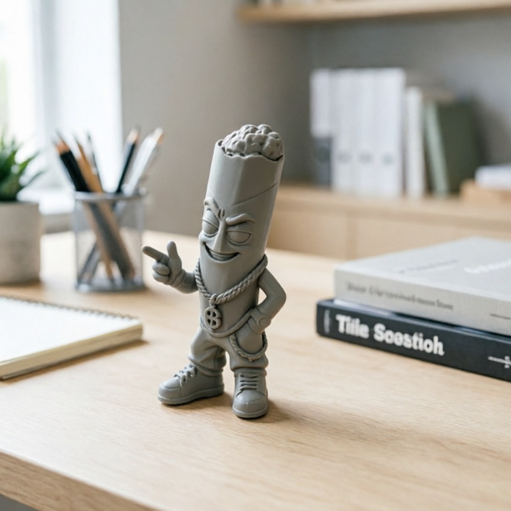 Trendy Grey Plastic Art Figure - Pop Display Shelf ulasan dan harga