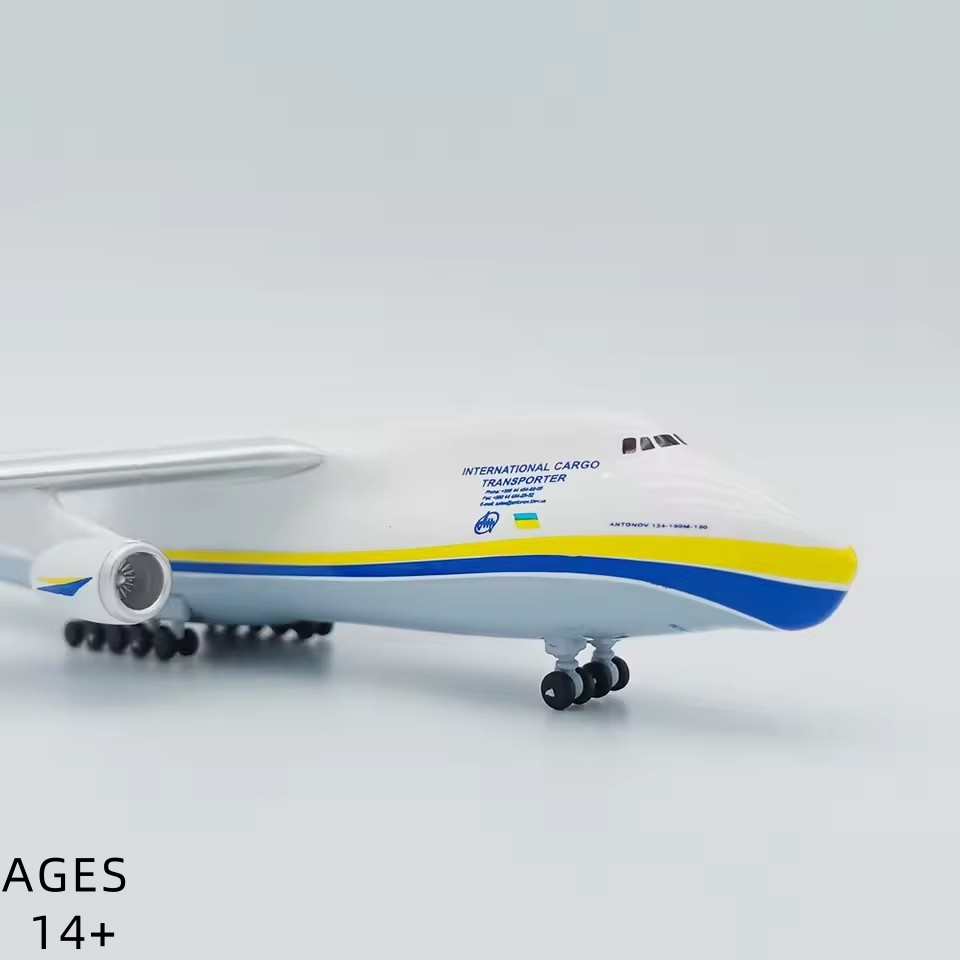 1:400 Scale Antonov An-124 Tra - Model Airplane Plastic ulasan dan harga