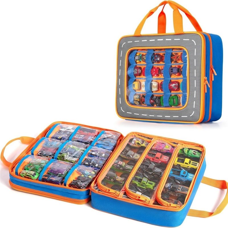 AINY- Truck Storage Case With  - Hot Wheels Car Monster Trucks ulasan dan harga
