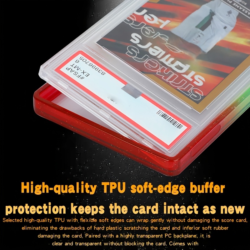 Gradient Glitter TPU Slab Bump - Graded Card Display ulasan dan harga
